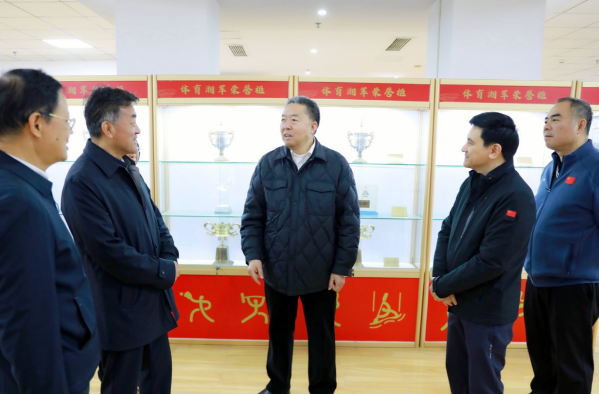 毛万春在长沙调研“馆园融合”工作