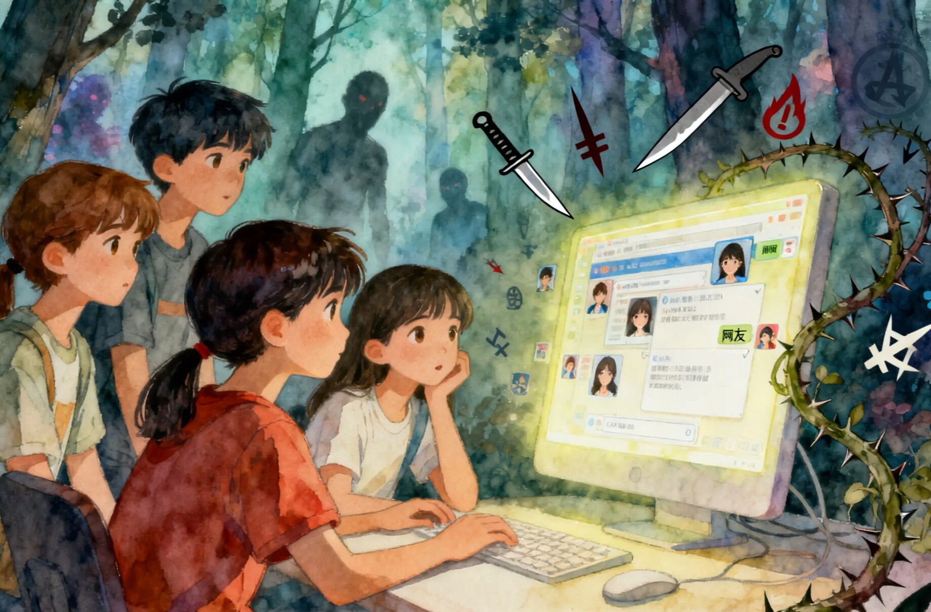 让青少年在“第二空间”健康成长