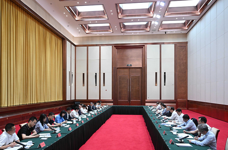 沈晓明毛伟明与中国科学院副院长、党组副书记吴朝晖一行会谈