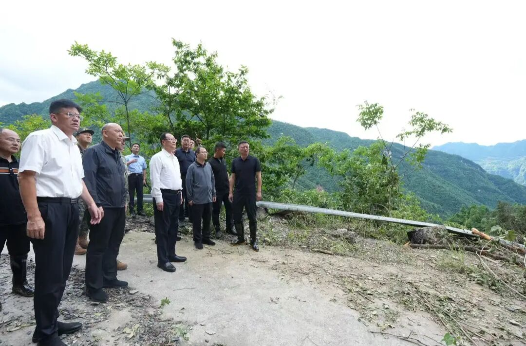毛伟明赶赴石门指导防汛救灾工作