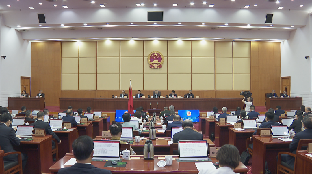 湖南省十四届人大常委会第二十二次会议闭幕 沈晓明出席