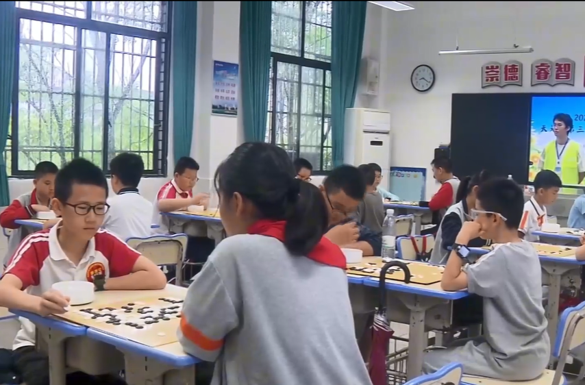 株洲市天元区：2026年株洲市天元区第三届少儿围棋校园赛举行