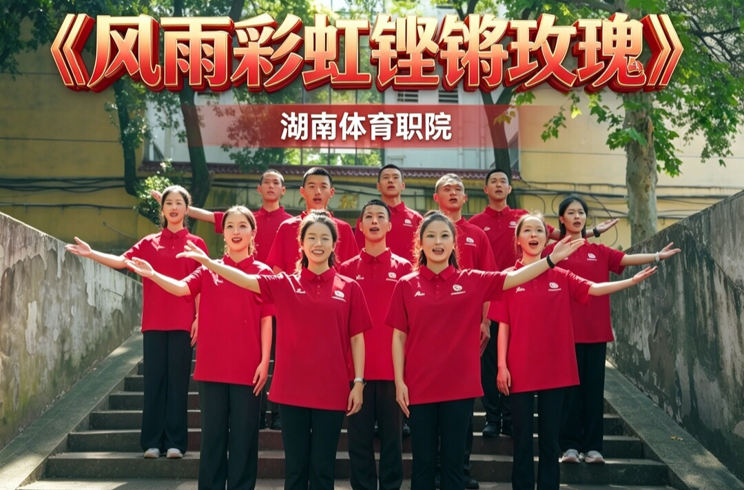湖南校园好声音 | 湖南体育职院唱响《风雨彩虹铿锵玫瑰》