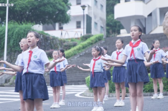 湖南校园好声音｜益阳市奎溪镇完全小学唱响《我们为你唱首歌》