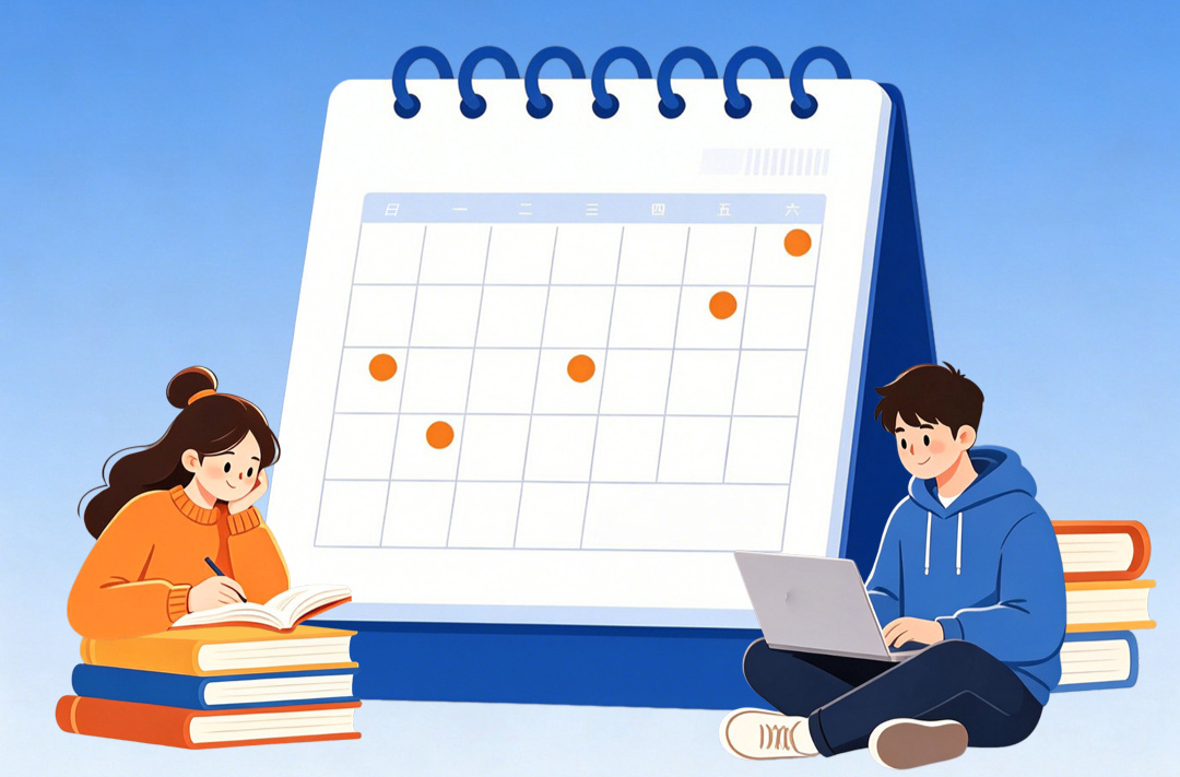 新学期，新目标！收好2026秋季学期考试日历