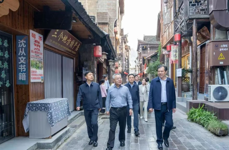 沈晓明调研湘西州经济社会发展情况